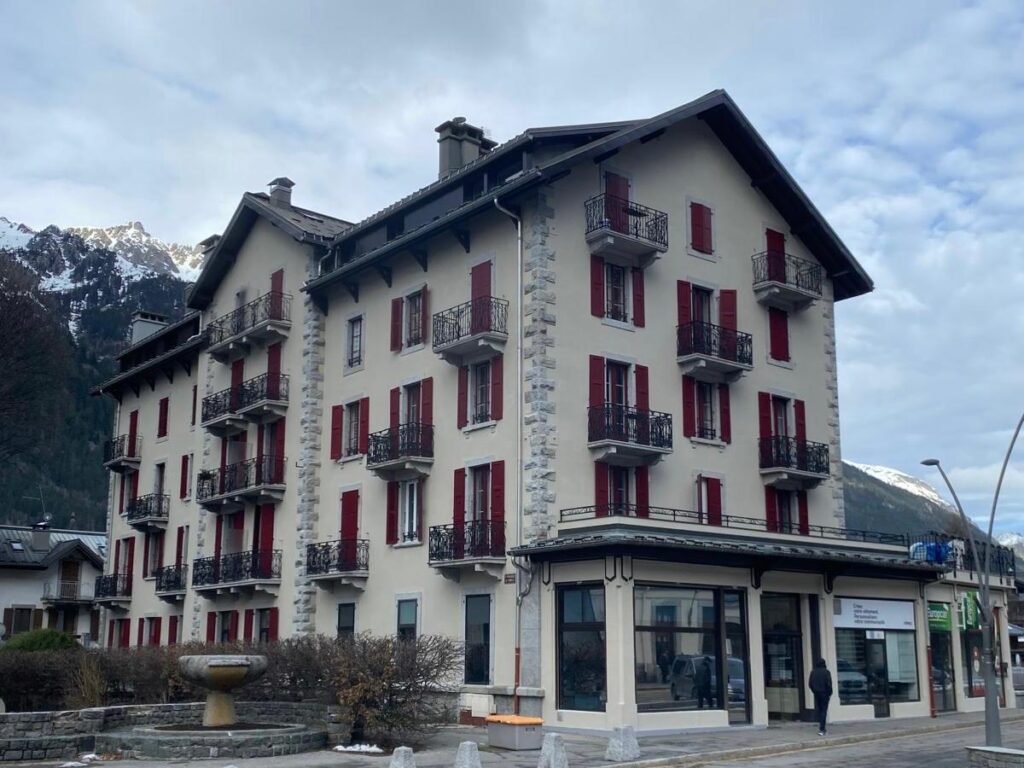 chantier ravalement de façade